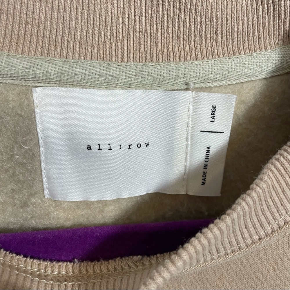 All:Row Simone pullover cotton sweatshirt - Picture 7 of 8